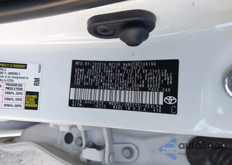 2021 Toyota Corolla Le из США, поврежденный, VIN 5YFEPMAE3MP246314